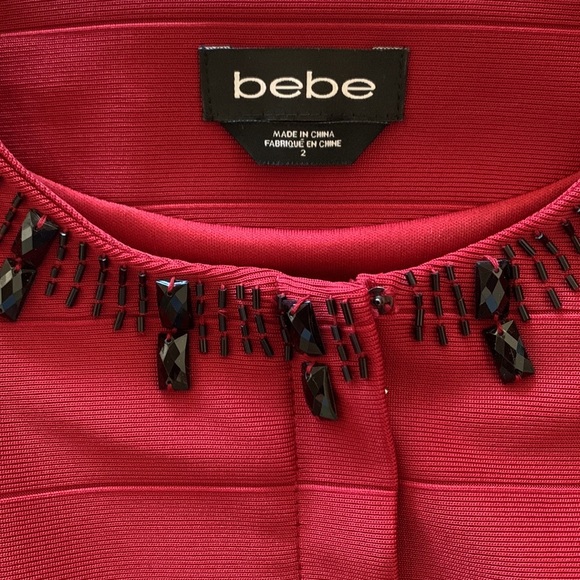 ❣️Pre-loved Bebe Two pice Cropped Blazer and Skirt❣️ - Picture 5 of 16